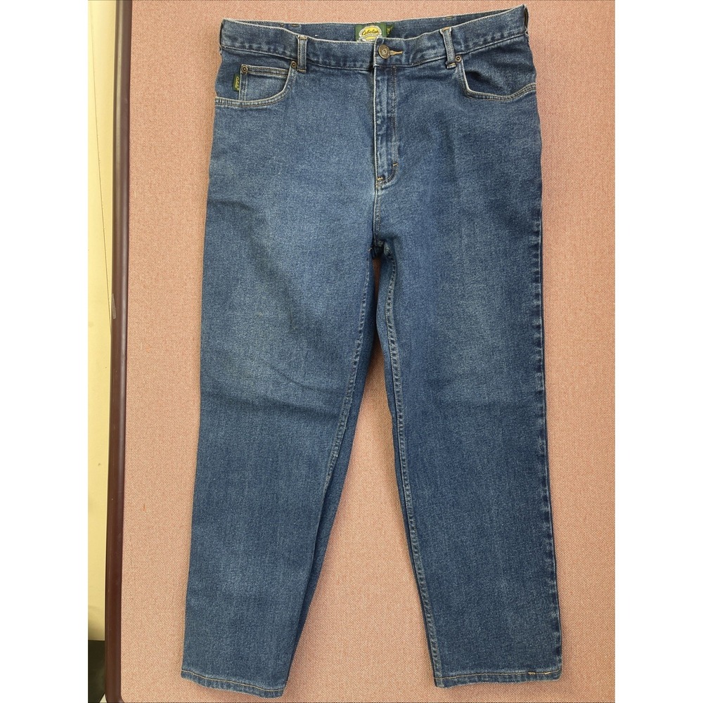 CABELA'S‎ Men's 38x30 Dark Blue Denim Jeans 980616
